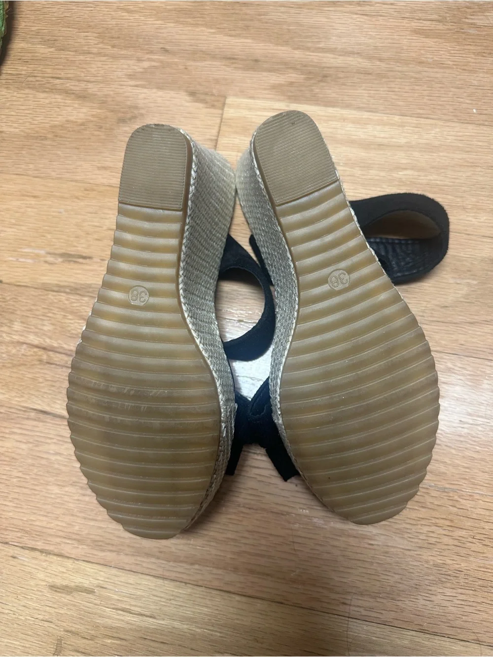 Black Strappy Women's Slip-On Sandals
